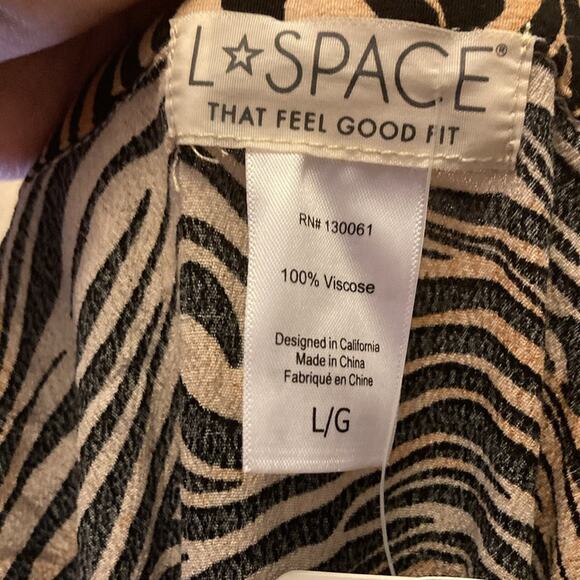 Revolve L*Space Animal Instinct Avalon Dress L - Picture 13 of 15